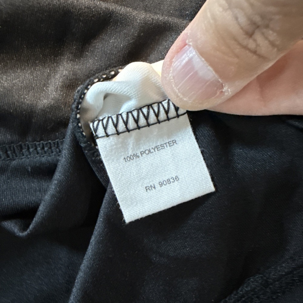 Sports Tek black polyester wicking dry fit size 3XLT - Picture 4 of 4